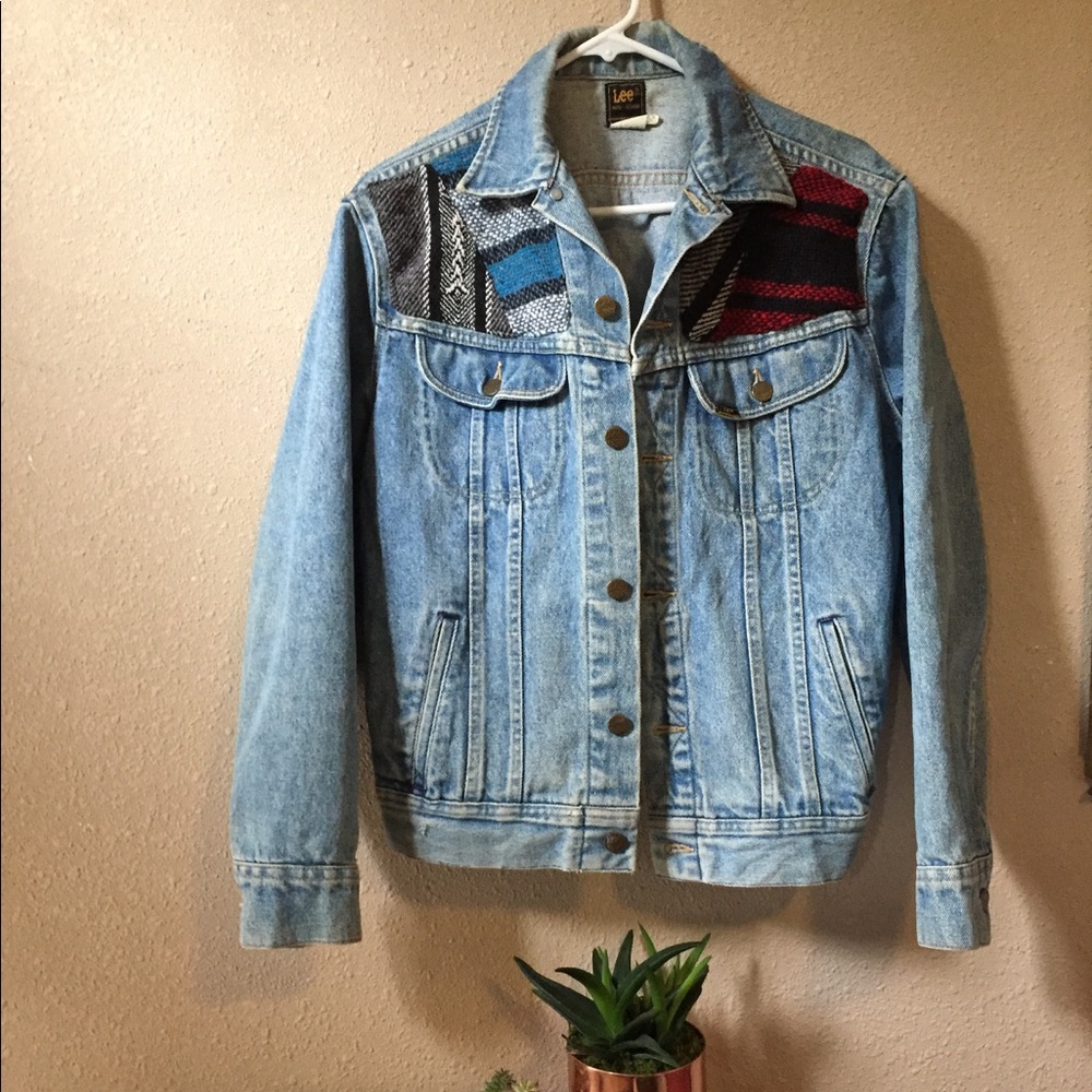 Vintage Levi Aztec Denim Jacket - Picture 3 of 5